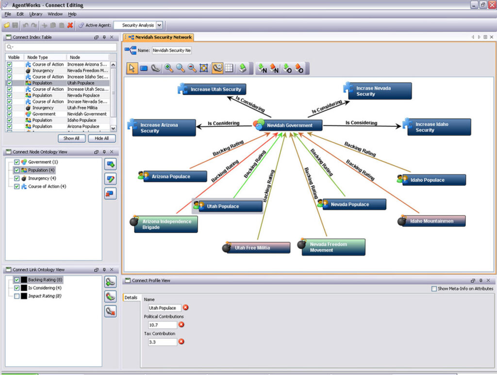 Simulated image from Charles River Analytics project AGENTWORKS.