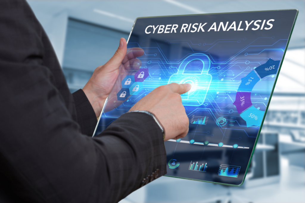 Simulated image of Cyber Risk Analysis from Charles River HAMLET project.