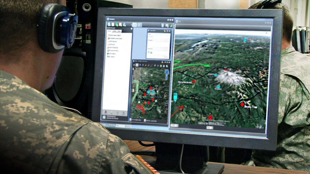 During a naval operation, an Explanation Interface displays an AI’s reasoning to a human teammate.