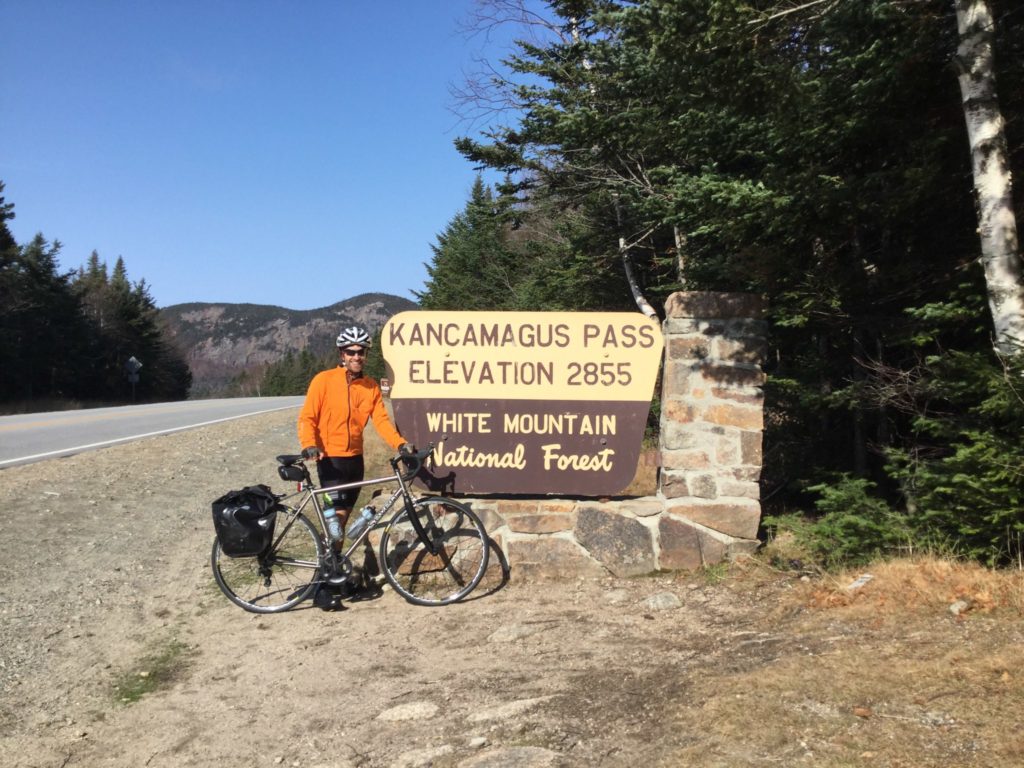 Ryan Kilgore at the Kancamagus Highway Pass in the White Mountain National Forest in North Woodstock, NH.
