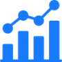 cra-analytics Bar and Line graph icon.